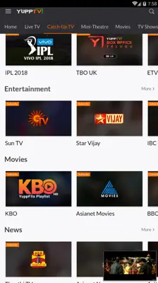 YuppTV android App screenshot 2